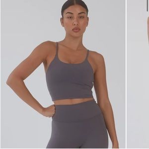 Adanola grey tank bra